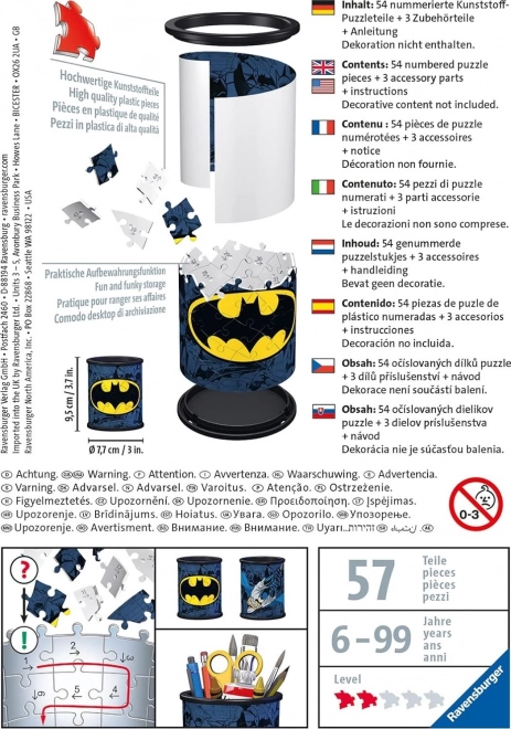 Ravensburger - puzzle 3d suport de birou Batman 54 piese