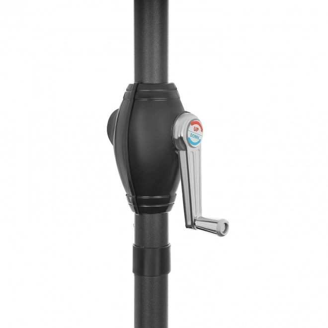 Umbrelă de grădină balcon pliabilă 210 cm gri