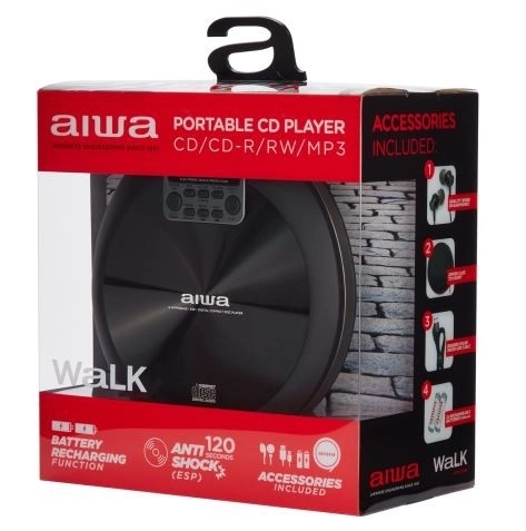 Discman cu funcții avansate de redare muzicală