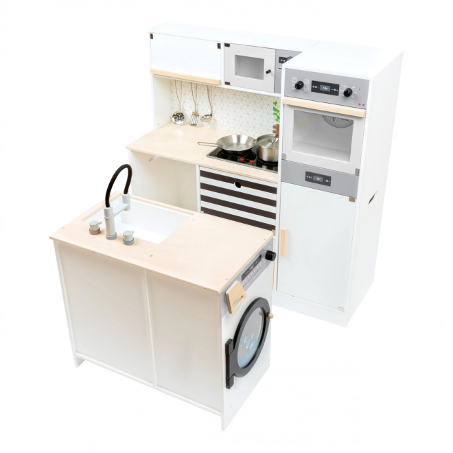 Bucătărie modulară mică din lemn XL