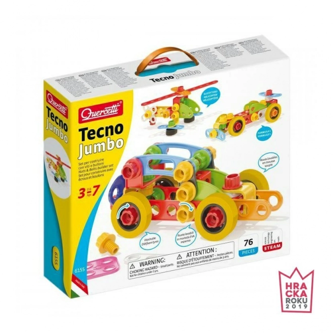 Set de construcție Tecno Jumbo de la Quercetti