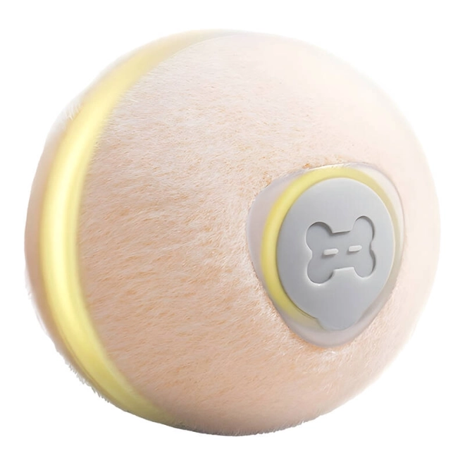 Minge interactivă pentru animale de companie Cheerble Wicked Ball M3 bej