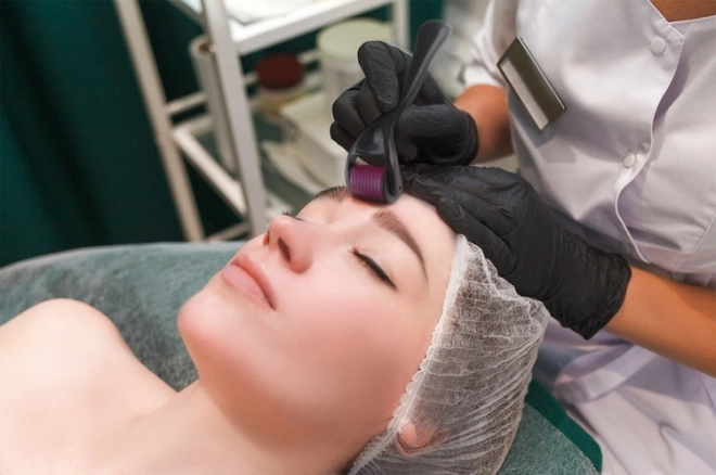 Vârfuri pentru mezoterapie cu derma roller 0,5 mm