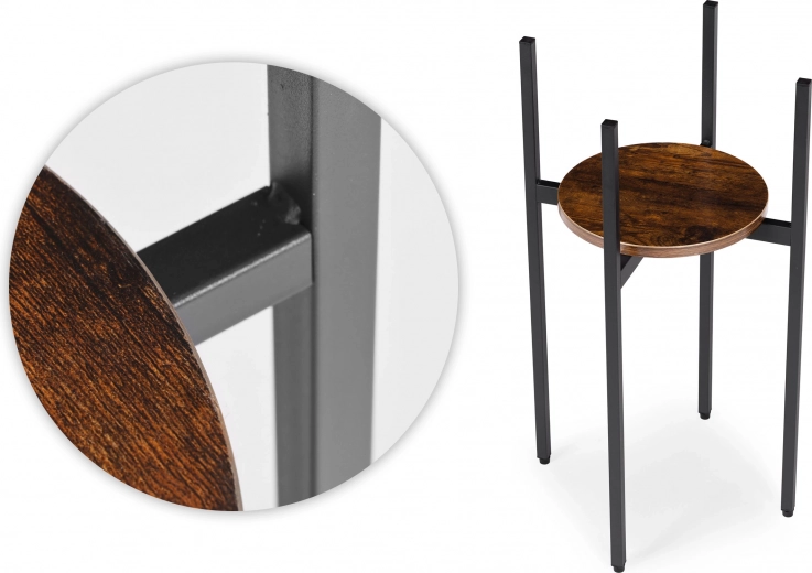 Structură metalică stabilă cu aspect industrial