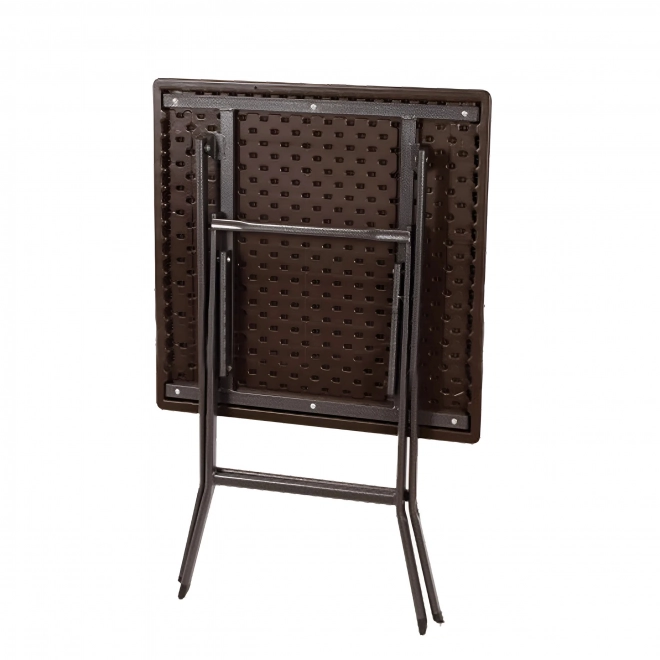 Măsuță de grădină pliabilă ratan balcon 62 cm