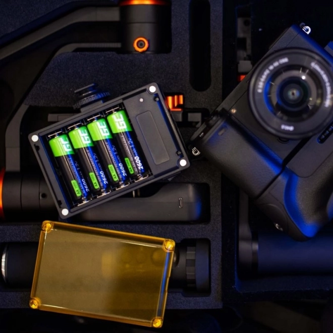 Baterii reîncărcabile AA 2600mAh Green Cell set 16 bucăți