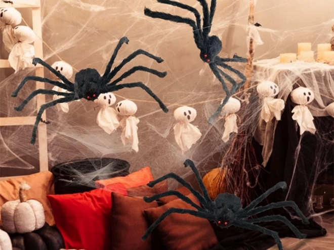 Decorațiune păianjen uriaș de Halloween