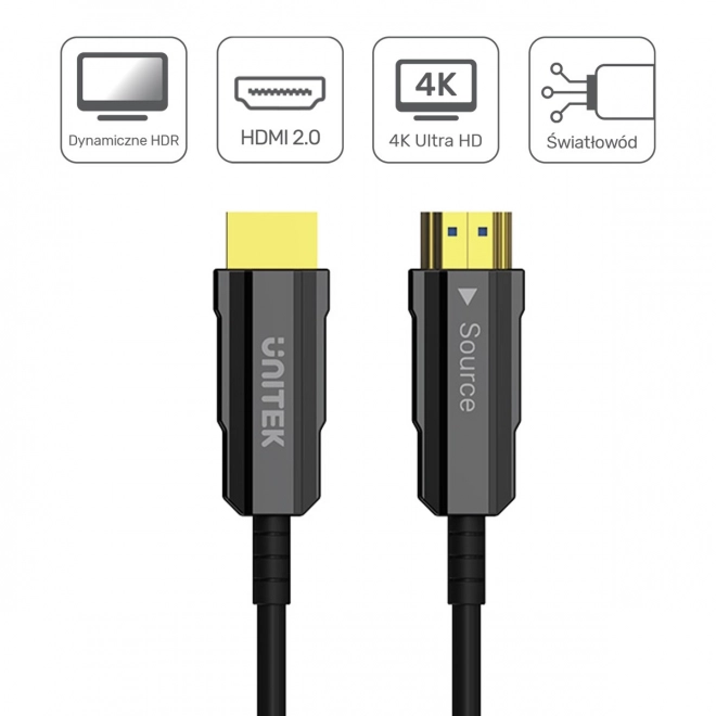 Cablu Optyc HDMI 2.0 25m AOC 4K60Hz