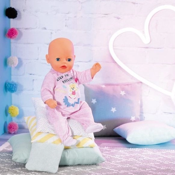 Design jucăuș cu imprimeul „Keep on rolling”