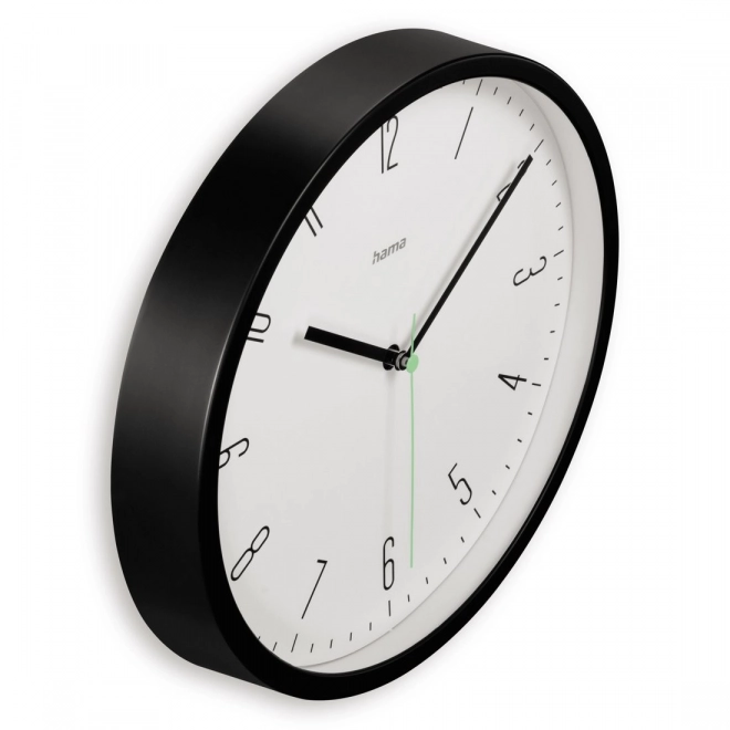Ceas de perete Capri 25 cm negru