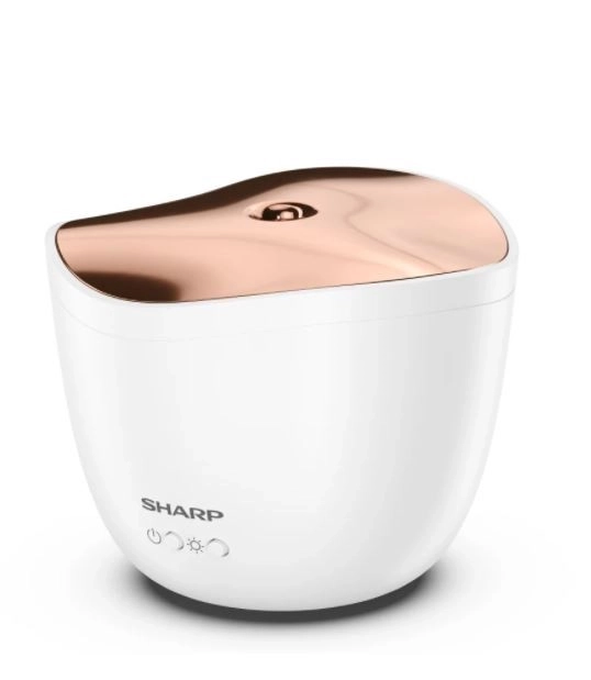 Aromatizator ultrasonic cu capac rozé auriu
