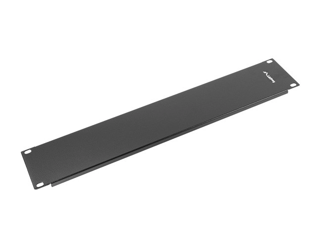 Panou de etanșare pentru dulap rack 19'' 2U negru