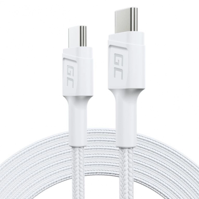 Cablu de Încărcare PowerStream USB-C la USB-C 2m Alb