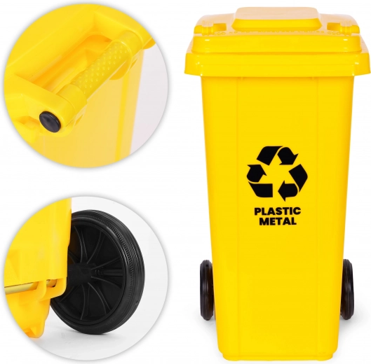 Roți din cauciuc pe ax metalic pentru deplasare ușoară