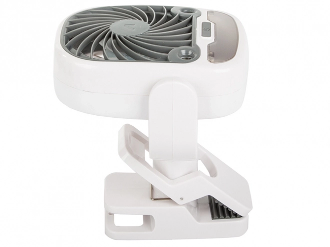 Ventilator USB de masă cu iluminare RGB și umidificator 2 în 1