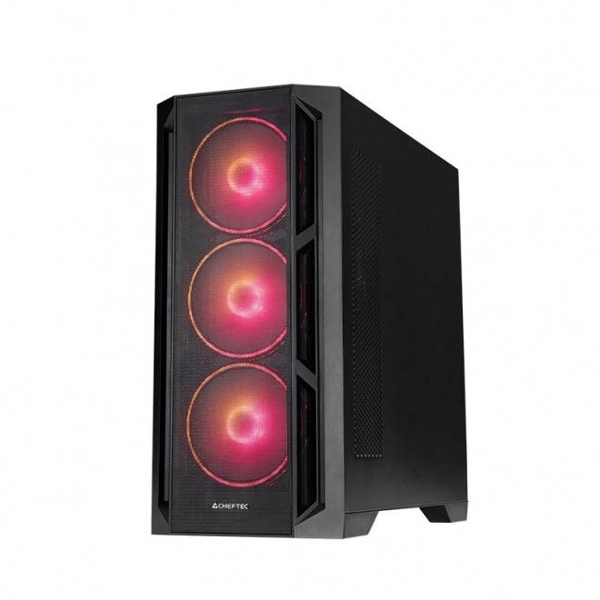 Carcasa Apex Lumo pentru gaming cu 4 ventilatoare ARGB