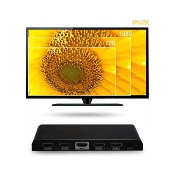 Split AV HDMI Ultra HD 4Kx2K cu suport 3D