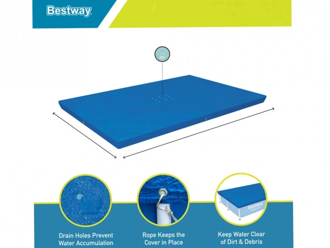 Preambulă de protecție pentru piscină Bestway 224 x 154 cm