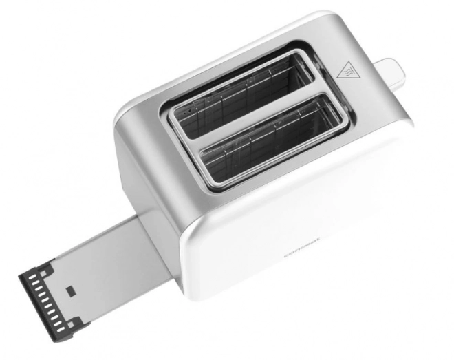 Toster inox Concept Sinfonia alb
