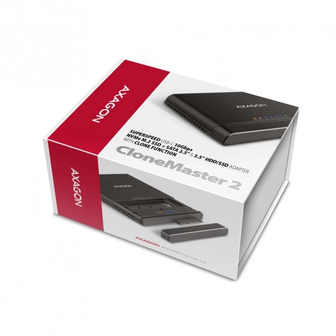 Adaptor USB-C 10 Gbps pentru clonare SSD și HDD