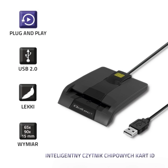 Cititor de carduri chip inteligent