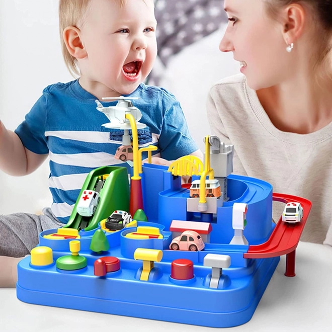 Set circuit obstacole interactiv pentru masini