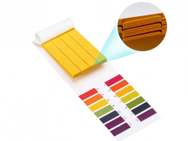 Hârtie de turnesol universală pentru măsurarea pH 1-14