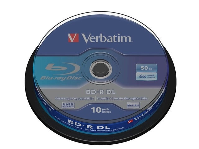 Discuri Verbatim Blu-ray 50 GB 10 Bucăți