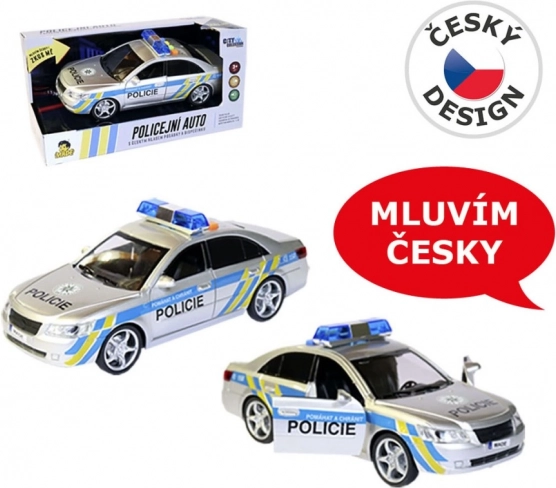 MaDe mașină de poliție cu voce cehă 24 cm