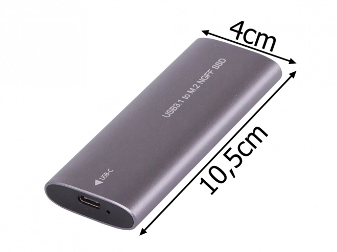 Carcasă adaptor pentru disc M.2 SATA NGFF USB 3.1 Tipo-C