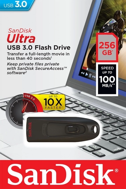 Pendrive SanDisk Ultra USB 3.0 256GB
