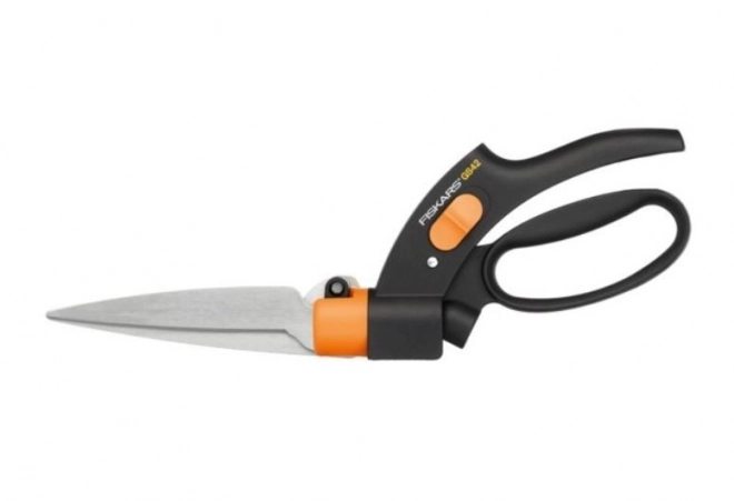 Foarfece pentru iarbă Fiskars cu mecanism Servo