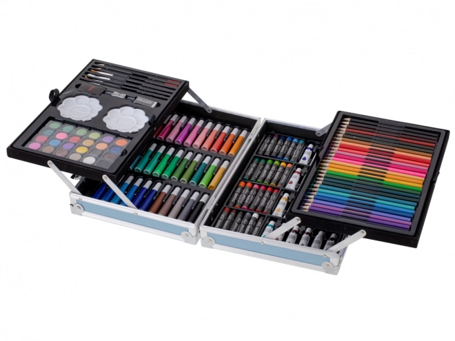 Set creativ pentru pictură 145 piese albastru – Albastru