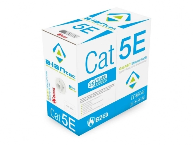Cablu U/UTP categoria 5e B2ca LSOH 305m - 25 de ani garanție