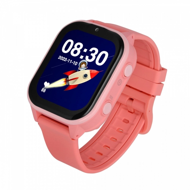 Smartwatch copii cu 4G Roz