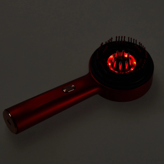 Perie de masaj pentru cap cu USB și lumină infraroșie