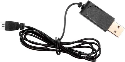 Încărcător USB pentru baterii 3,7 V 380–430 mAh (dronuri CARRERA)