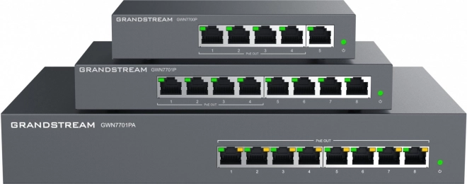 Przełączator de rețea Gigabit GWN7700 PoE
