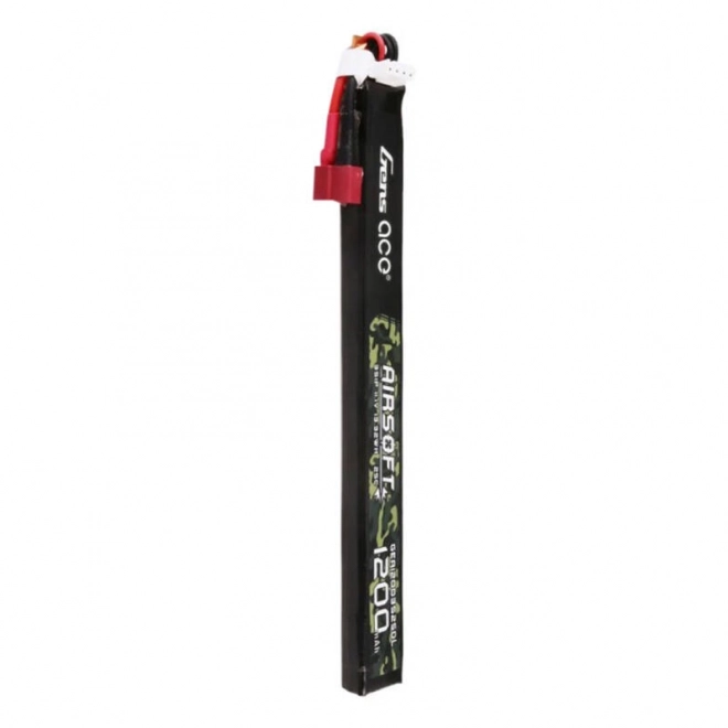 Baterie Lipo Gens Ace pentru Airsoft 11.1V 1200mAh cu conector T lung