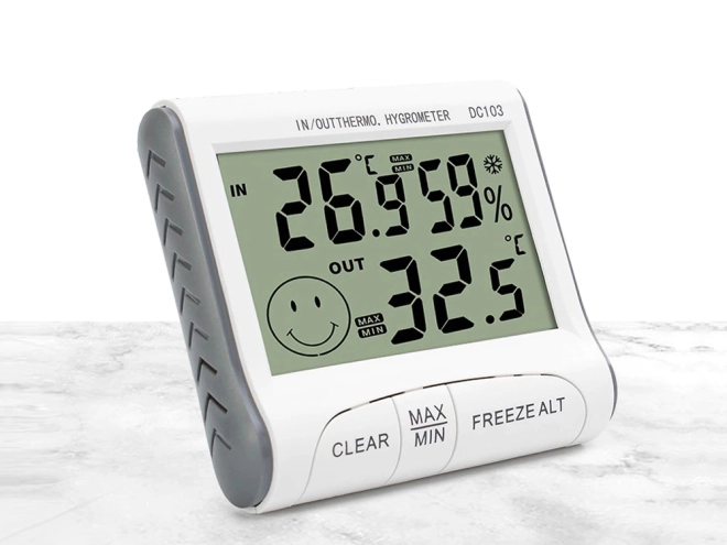 Ecran LCD clar și indicator de confort