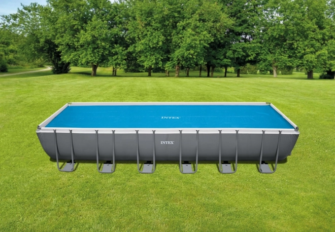 Acoperiș solar pentru piscină 7,32 x 3,66 m