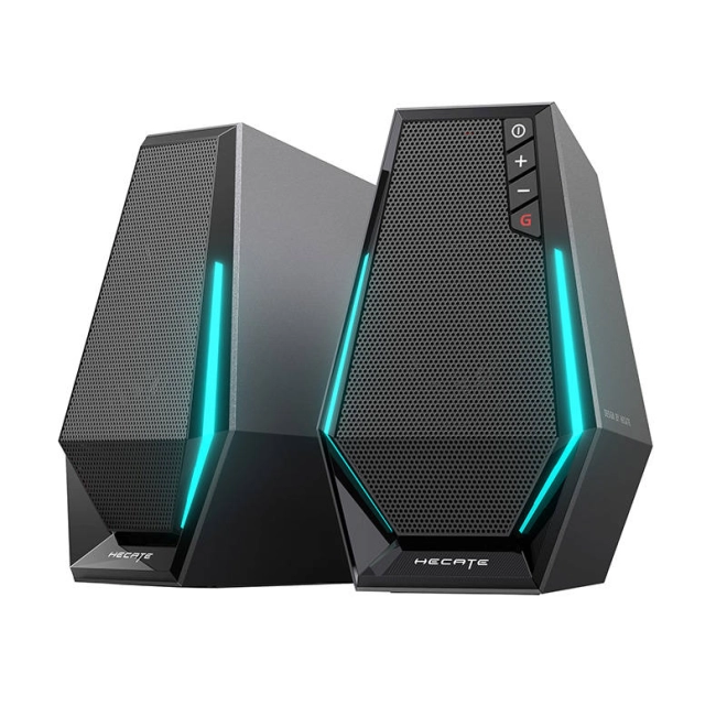 Iluminare RGB și design hexagonal