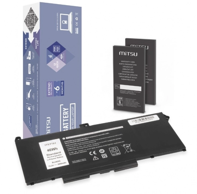 Baterie pentru Dell Latitude și Precision 46 Wh