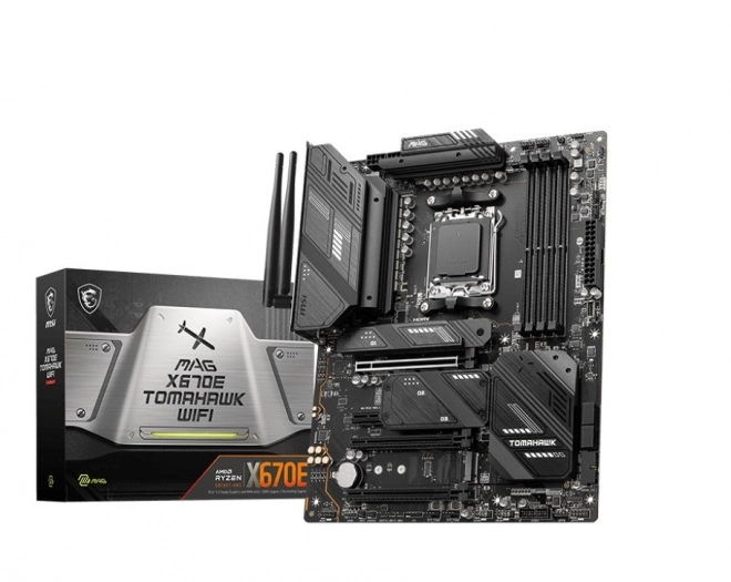 Placă de bază gaming Mag X670E Tomahawk Wifi cu AM5 DDR5