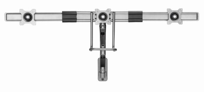 Suport de perete pentru trei monitoare 17-27 inch