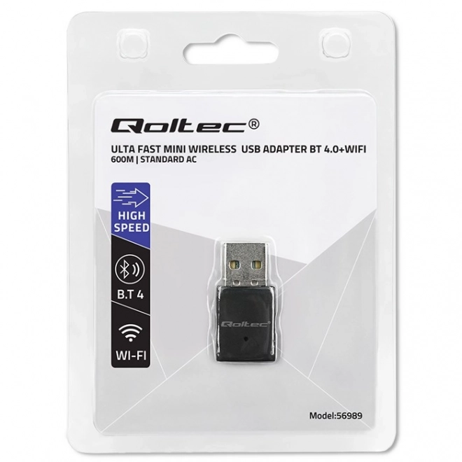 Mini adaptor WiFi de mare viteză cu Bluetooth