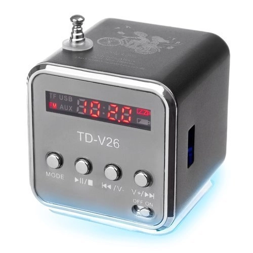 Radio portabil cu baterie și difuzor Bluetooth