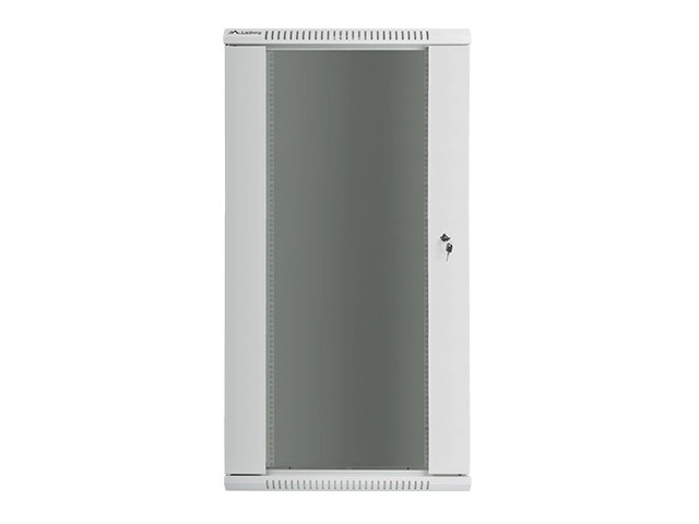 Cabinet de perete de instalare 19" 27U 600x600 mm cu uși din sticlă