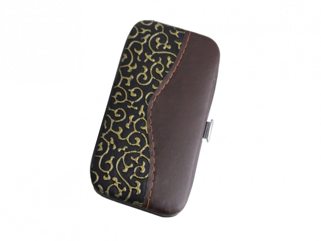 Set manichiură și pedichiură în etui cu clești pentru unghii, 7 piese
