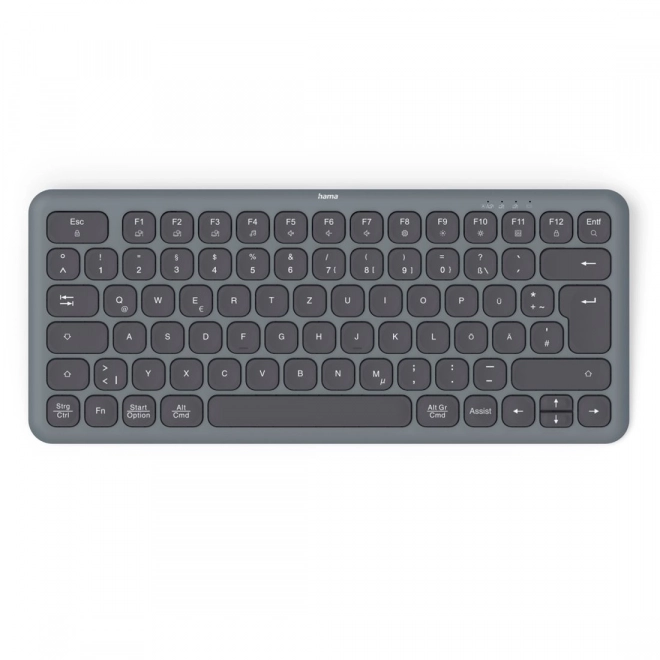 Tastatură wireless Hama WK-500 mai multe dispozitive negru-gri